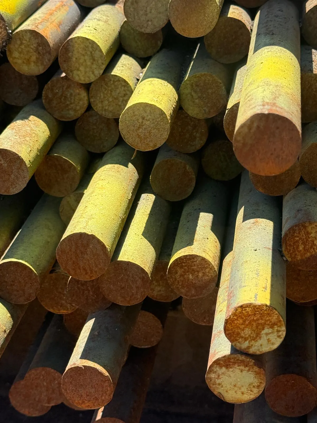 Raw material steel bars